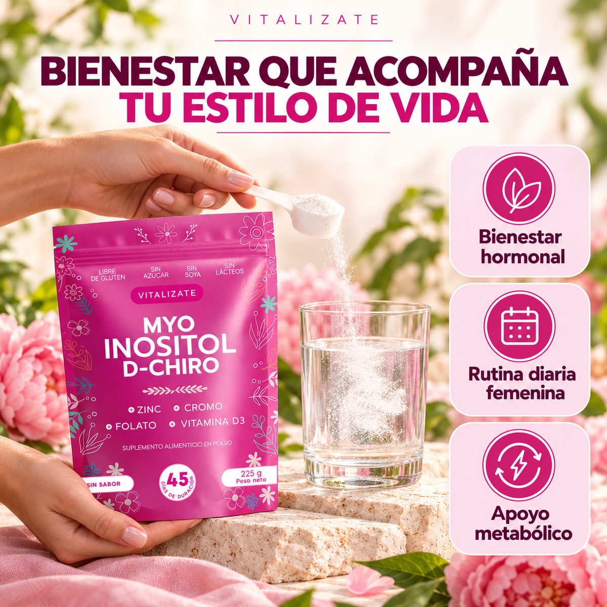 Myo Inositol + D-Chiro 40:1