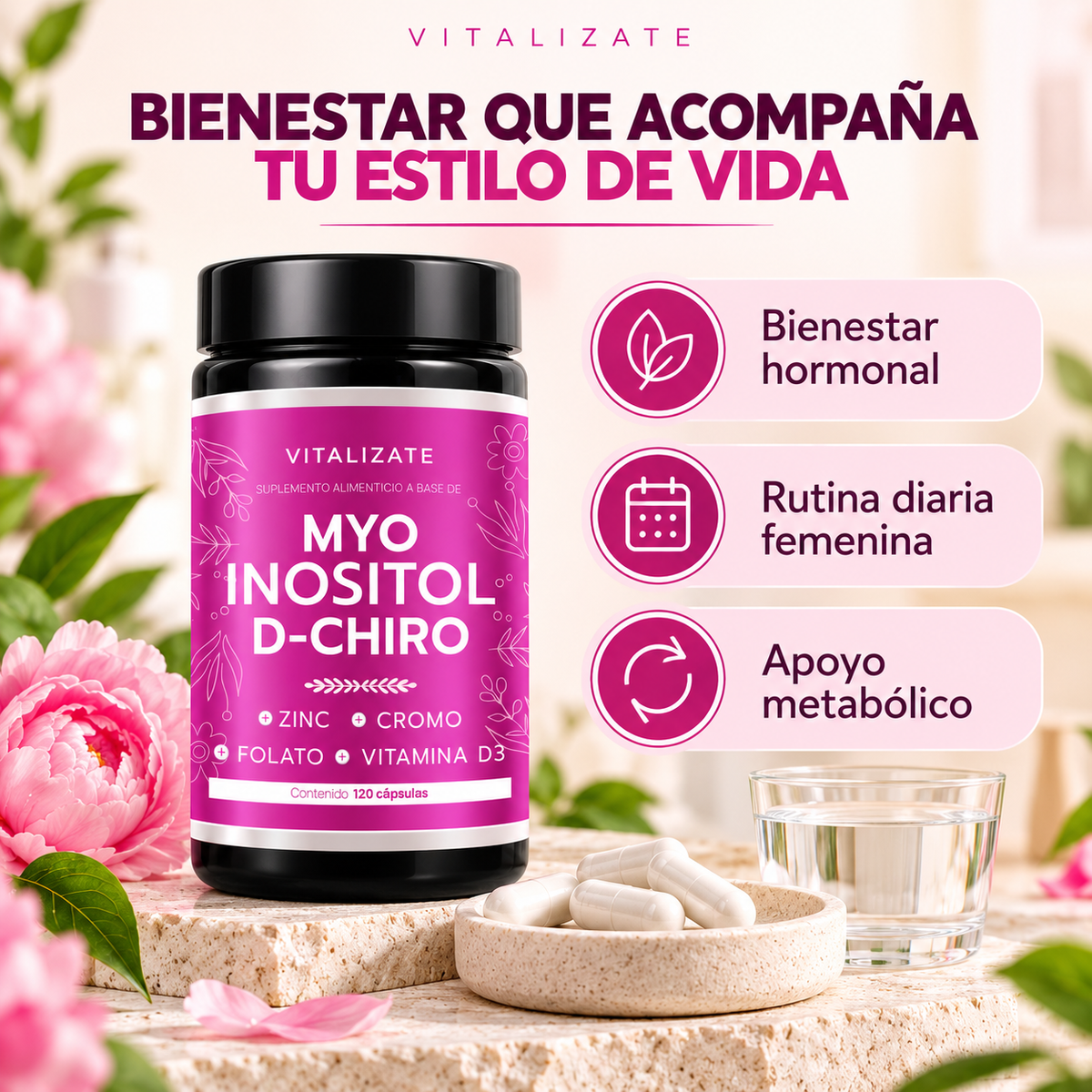 Myo Inositol + D-Chiro 40:1