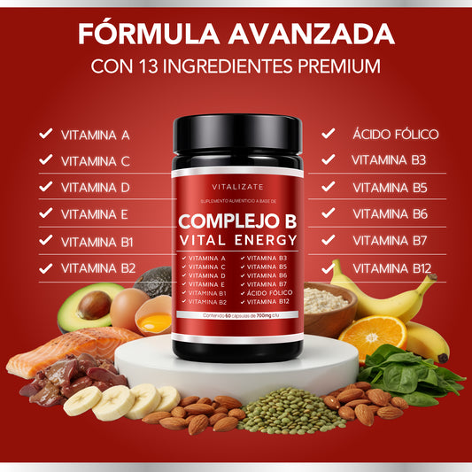 Complejo B Completo | 60 Cápsulas