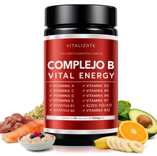 Complejo B Completo | 60 Cápsulas