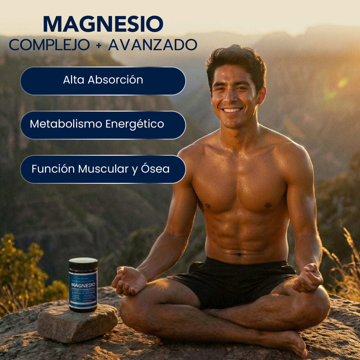 Complejo de Magnesio | 6 Fuentes + Potasio y Zinc