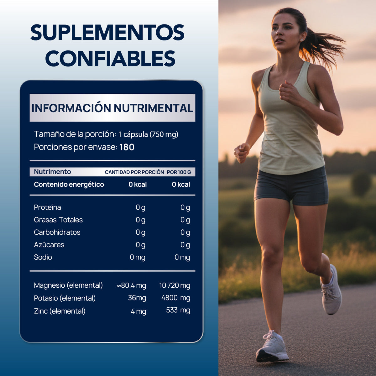 Complejo de Magnesio | 6 Fuentes + Potasio y Zinc