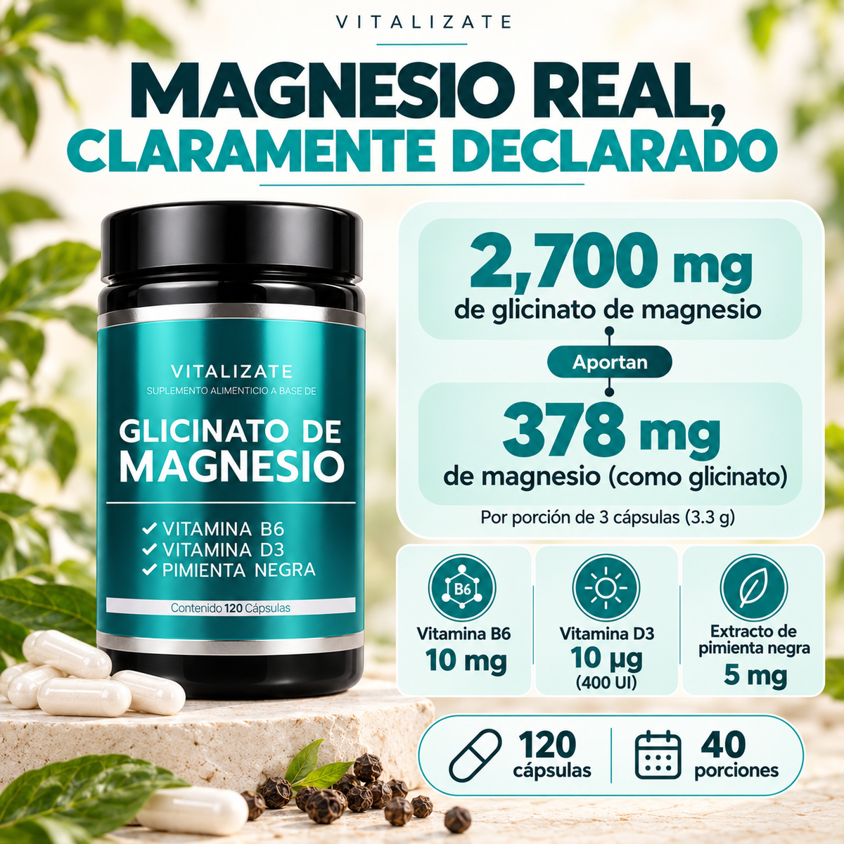 Glicinato de Magnesio