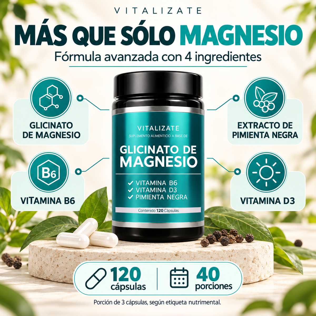 Glicinato de Magnesio