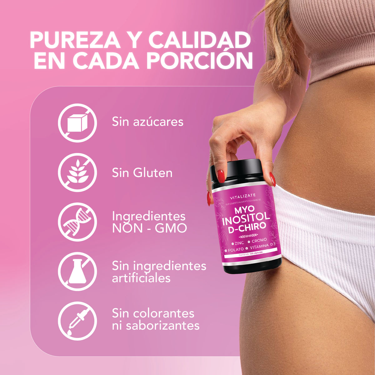 Myo Inositol + D-Chiro Inositol 40:1 Platinum