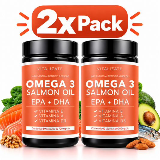 Omega 3 EPA + DHA | Pack de 2 frascos