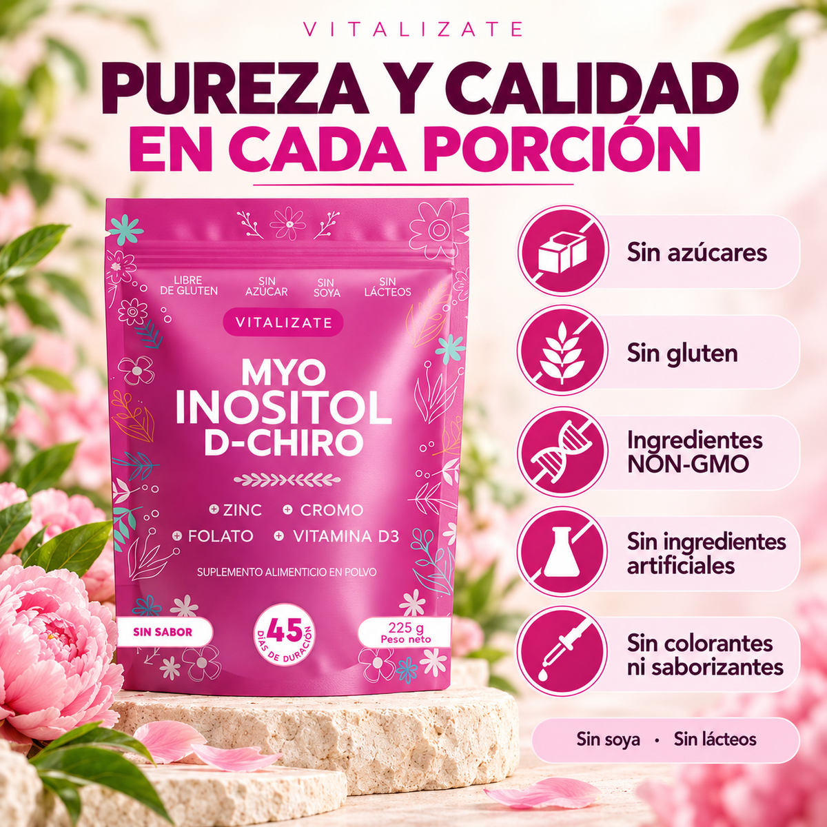 Myo Inositol + D-Chiro 40:1