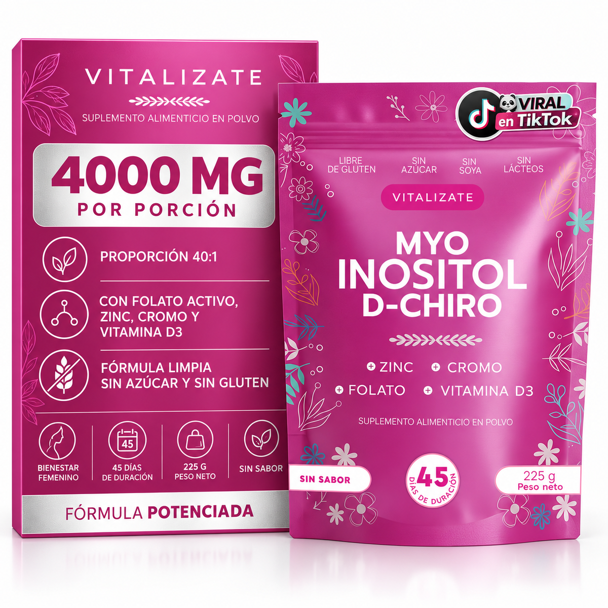 Myo Inositol + D-Chiro 40:1